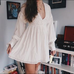 White free people dress
